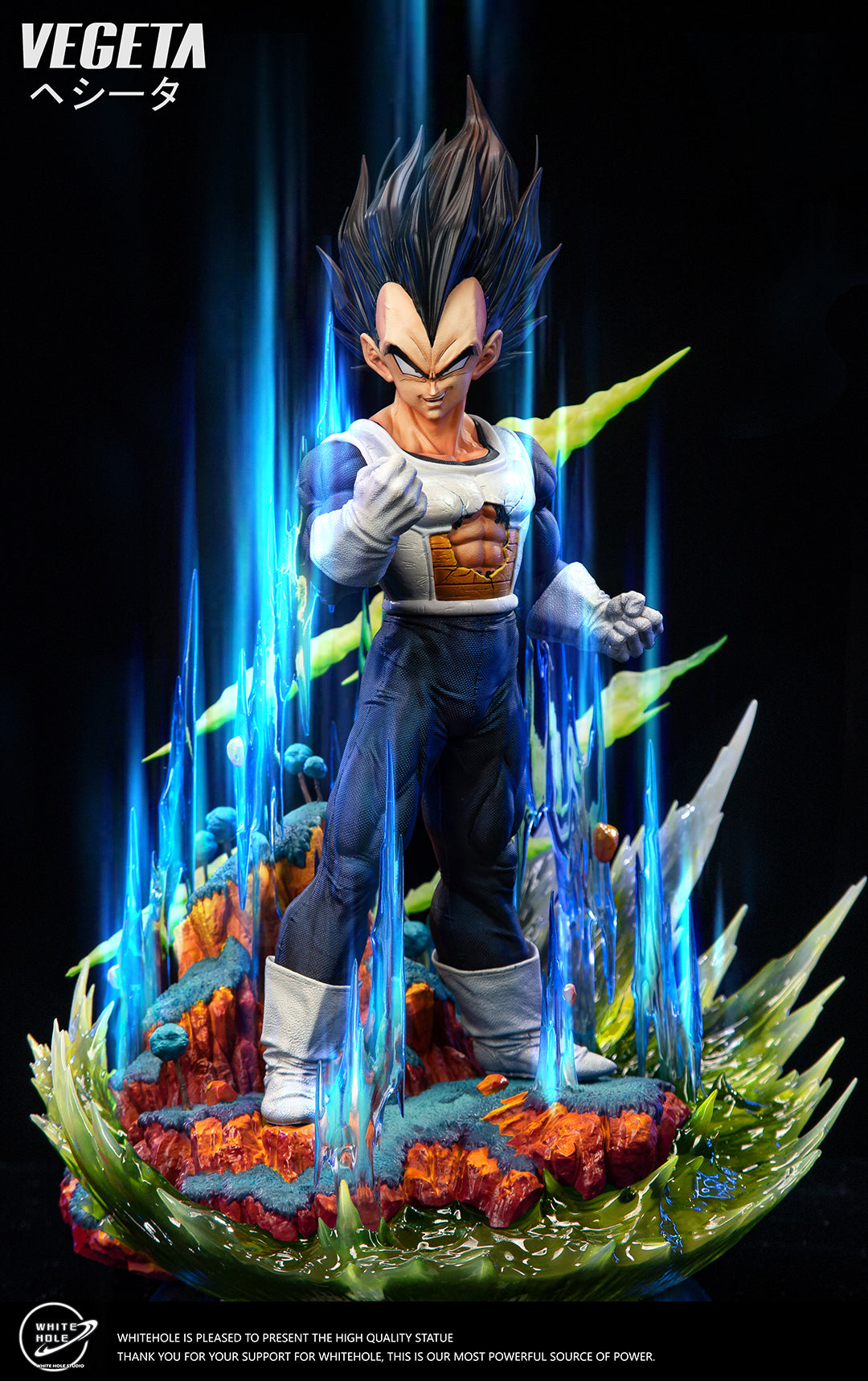 WHITE HOLE STUDIO – DRAGON BALL Z: NAMEK SERIES, BASIC BATTLE ARMOUR VEGETA [PRE-ORDER]