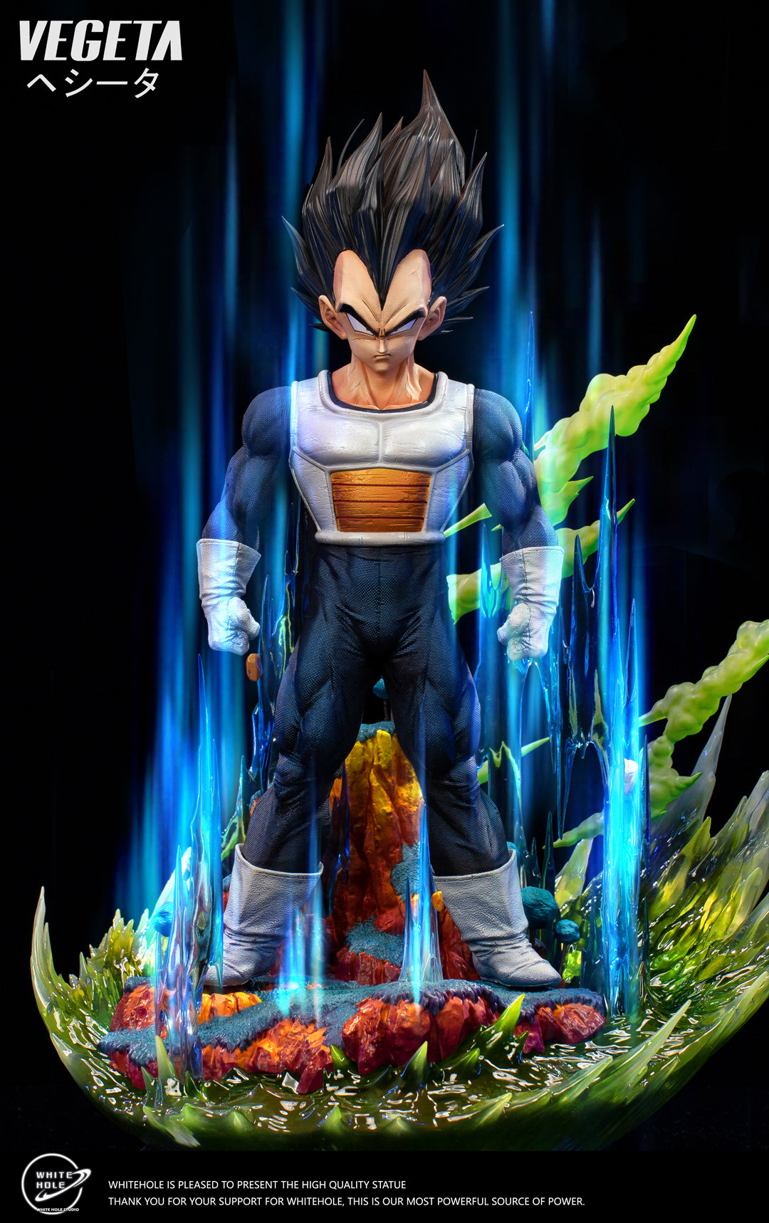 WHITE HOLE STUDIO – DRAGON BALL Z: NAMEK SERIES, BASIC BATTLE ARMOUR VEGETA [PRE-ORDER]