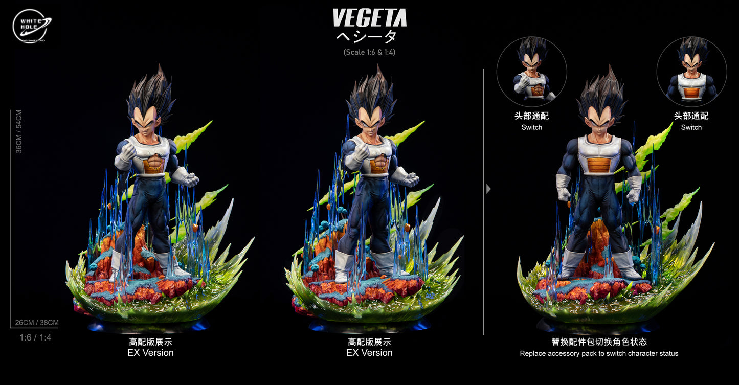 WHITE HOLE STUDIO – DRAGON BALL Z: NAMEK SERIES, BASIC BATTLE ARMOUR VEGETA [PRE-ORDER]