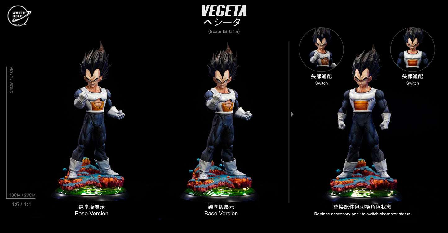 WHITE HOLE STUDIO – DRAGON BALL Z: NAMEK SERIES, BASIC BATTLE ARMOUR VEGETA [PRE-ORDER]