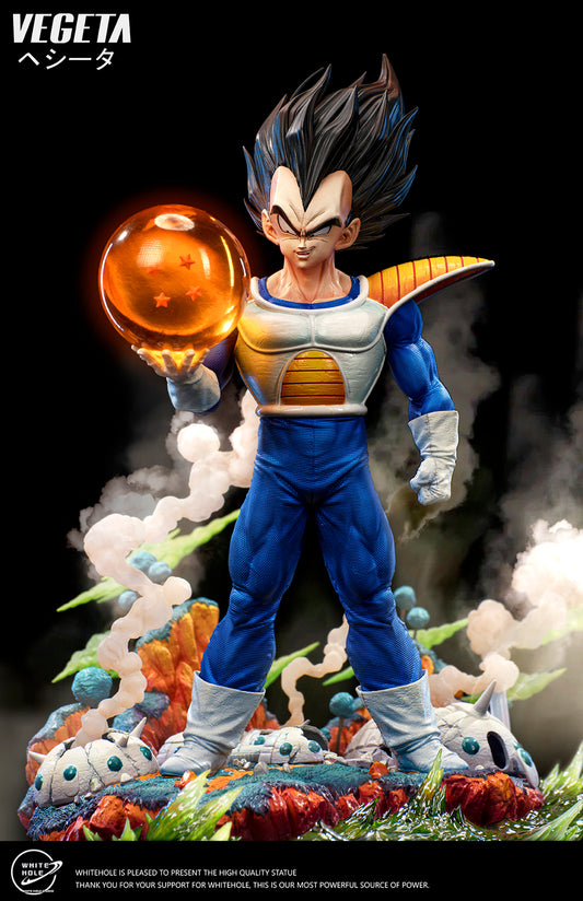 WHITE HOLE STUDIO – DRAGON BALL Z: NAMEK SERIES, FULL BODY BATTLE ARMOUR VEGETA [SOLD OUT]