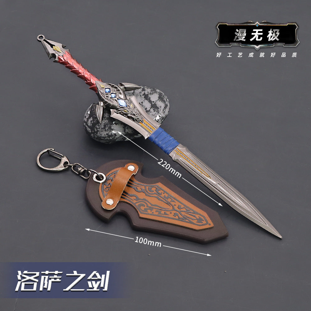 WORLD OF WARCRAFT – GREAT ROYAL SWORD, SWORD OF LOTHAR KEYCHAIN – FF ...