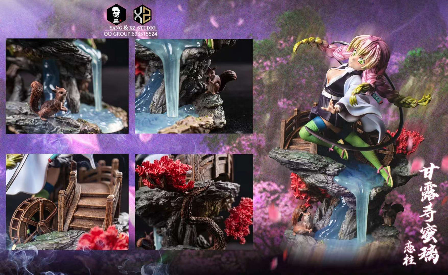 XS x YANG STUDIO – DEMON SLAYER: HASHIRA SERIES, LOVE HASHIRA MITSURI KANROJI [SOLD OUT]