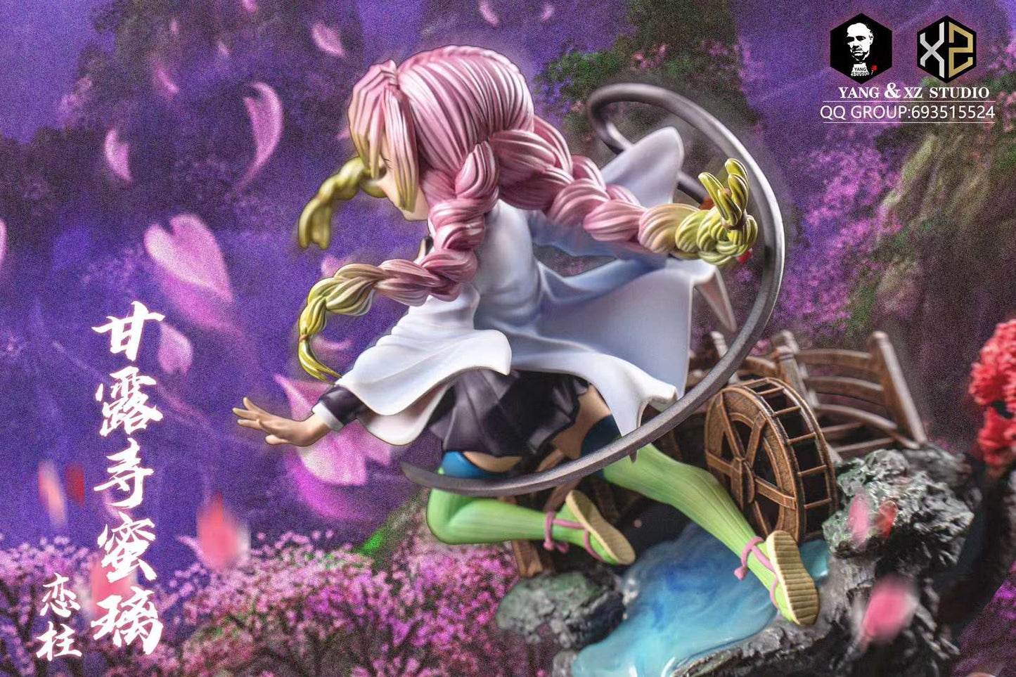 XS x YANG STUDIO – DEMON SLAYER: HASHIRA SERIES, LOVE HASHIRA MITSURI KANROJI [SOLD OUT]