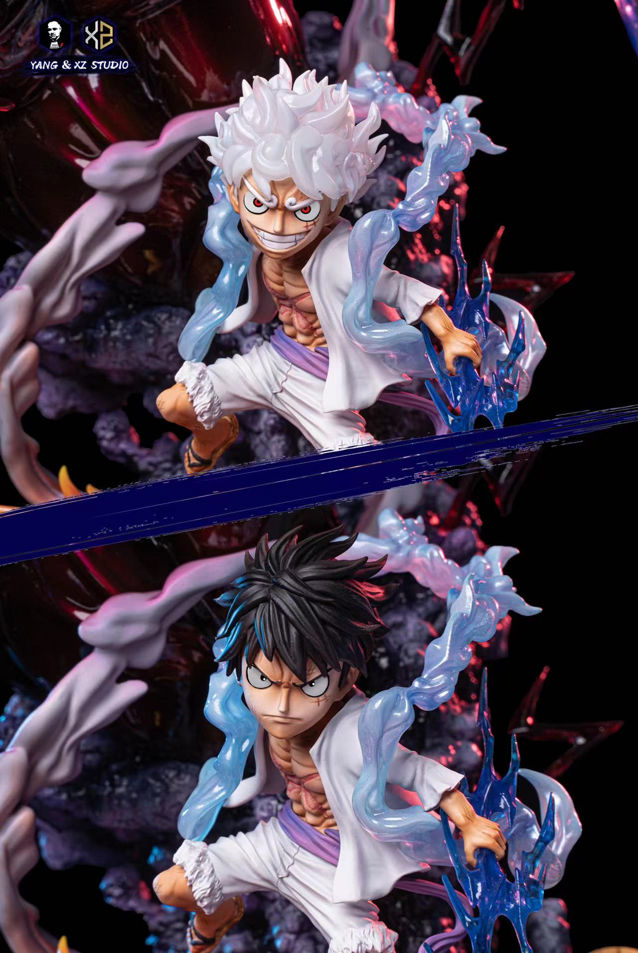 XS x YANG STUDIO – ONE PIECE: “SUN GOD” NIKA LUFFY VS DRAGON FORM KAIDO [SOLD OUT]
