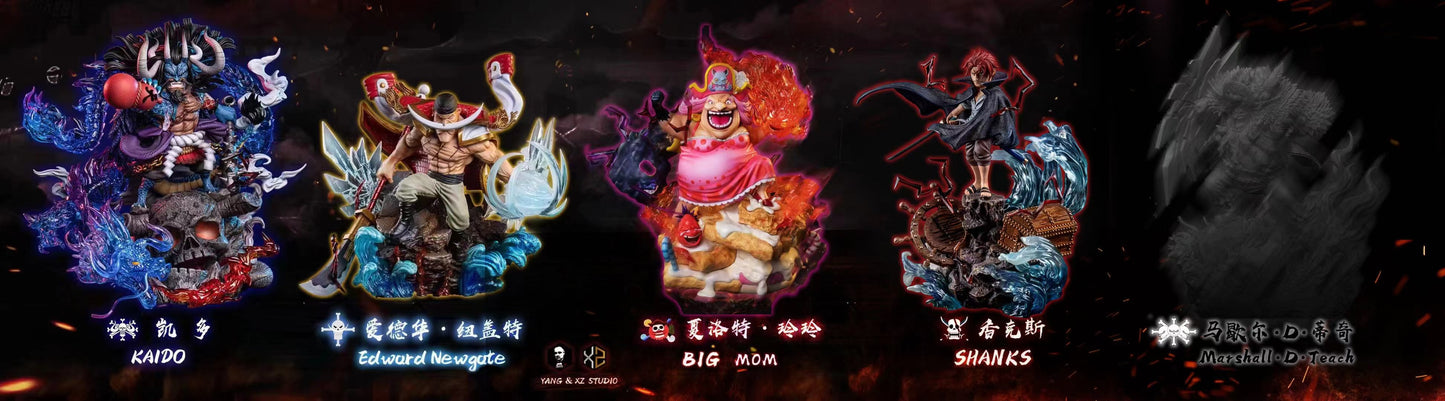 XS x YANG STUDIO – ONE PIECE: YONKO SERIES, RED-HAIRED SHANKS [PRE-ORDER]