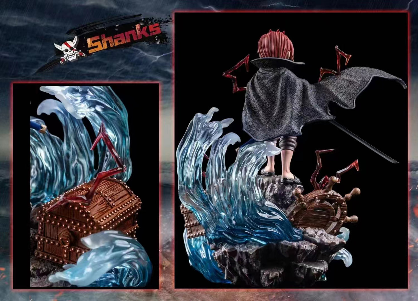 XS x YANG STUDIO – ONE PIECE: YONKO SERIES, RED-HAIRED SHANKS [PRE-ORDER]