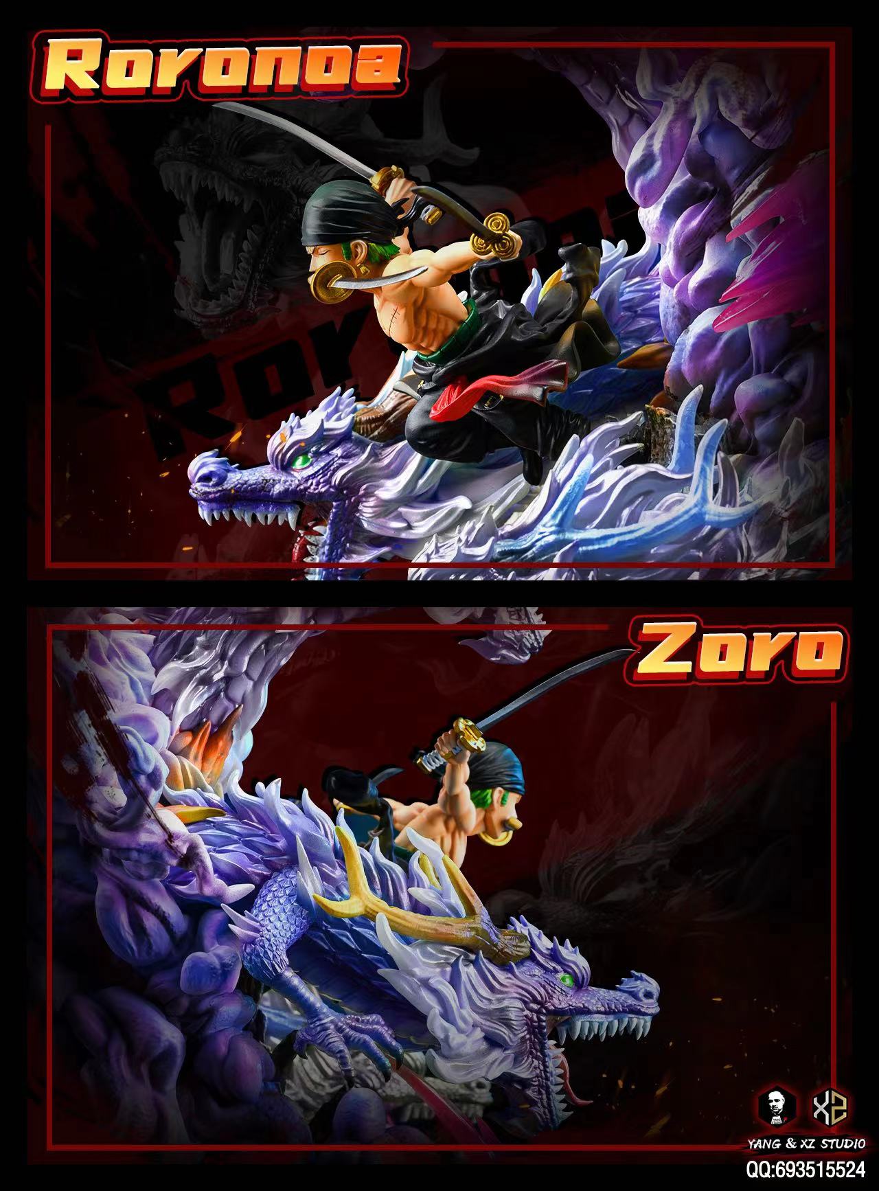 XS x YANG STUDIO – ONE PIECE: THREE DRAGONS RORONOA ZORO [IN STOCK]