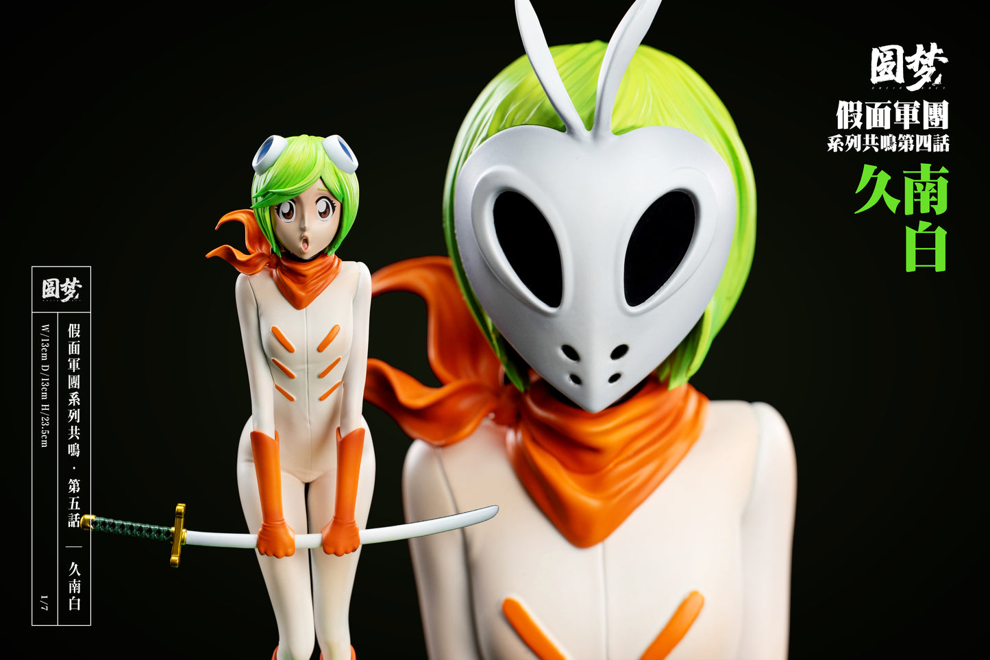YUAN MENG STUDIO – BLEACH: VISORED SERIES 4. HIYORI 5. MASHIRO [SOLD OUT]