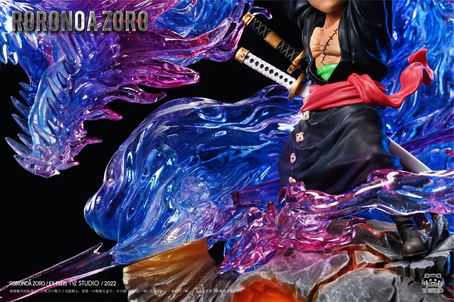 YZ STUDIO – ONE PIECE: 003 EX PLUS FLYING DRAGON BLAZE ZORO [IN STOCK]