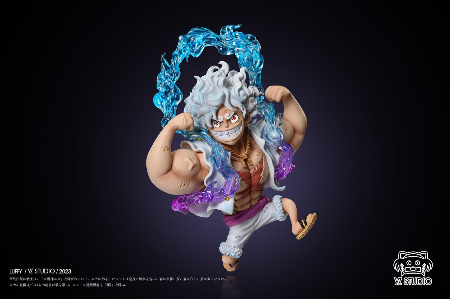 YZ STUDIO – ONE PIECE: ONIGASHIMA ARC 3. HERCULES NIKA LUFFY [PRE-ORDER]