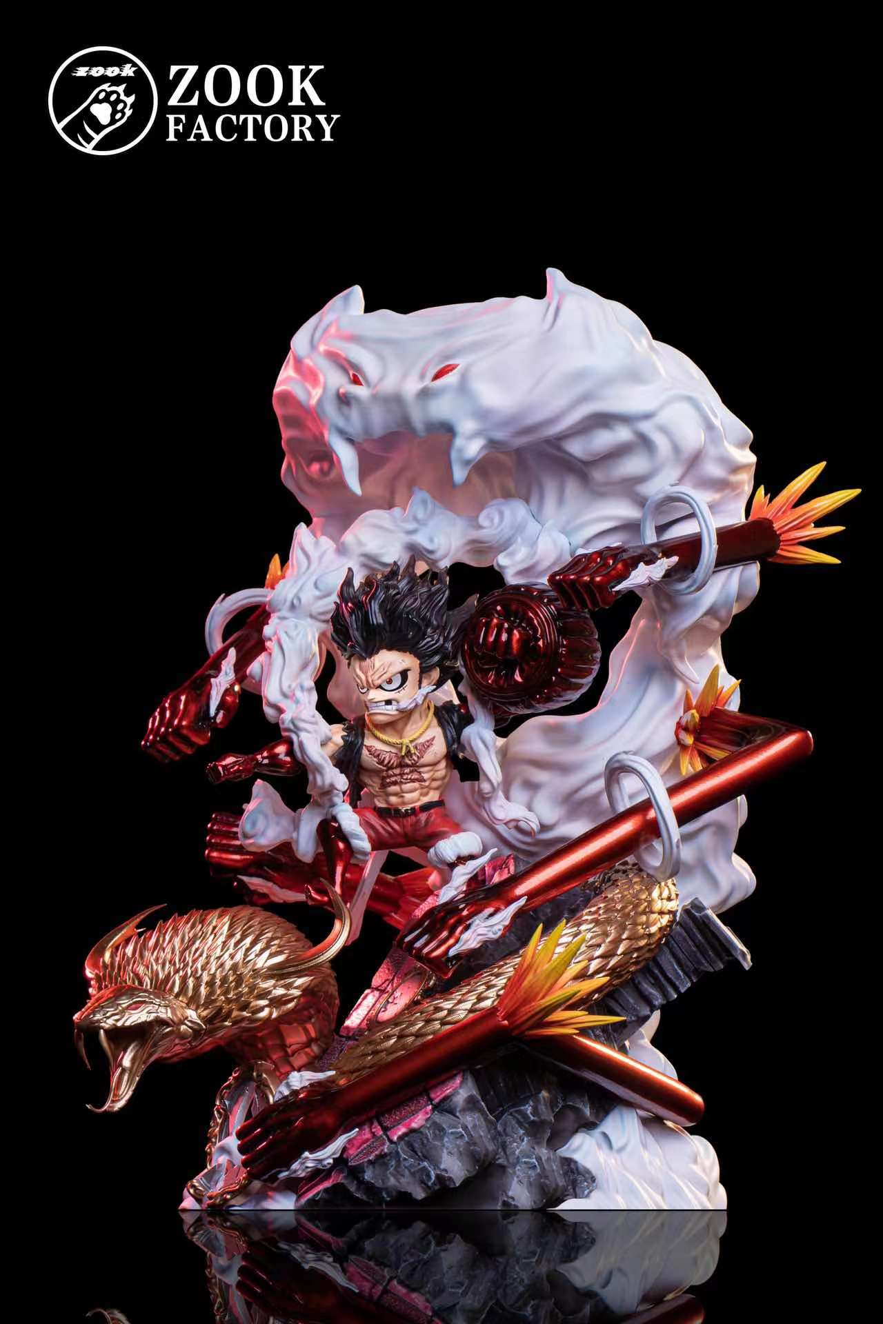 ZOOK FACTORY STUDIO – ONE PIECE: SNAKEMAN LUFFY [SOLD OUT]