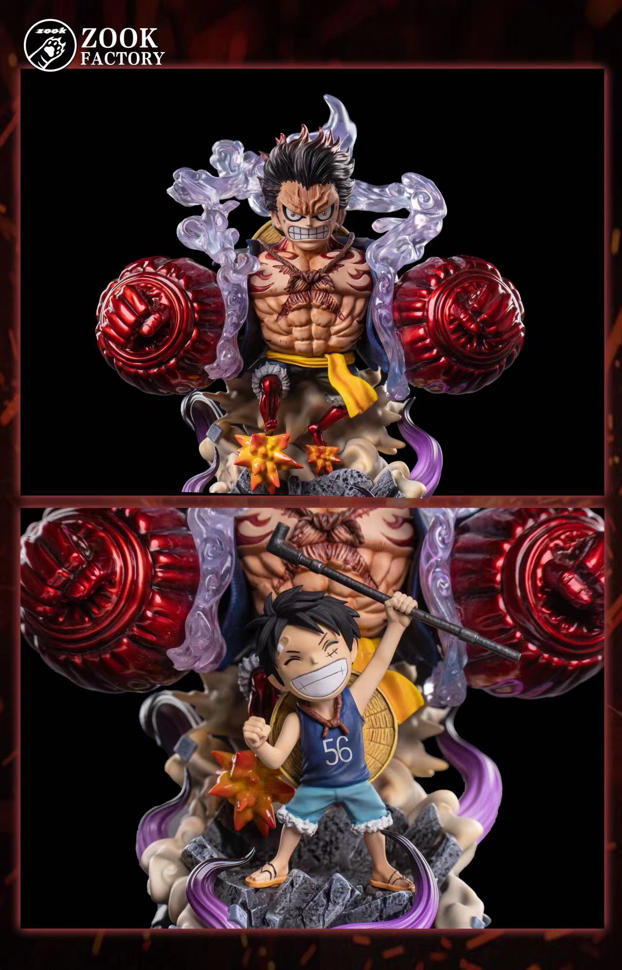 ZOOK FACTORY STUDIO – ONE PIECE: THREE BROTHERS SERIES, LUFFY [IN STOCK]