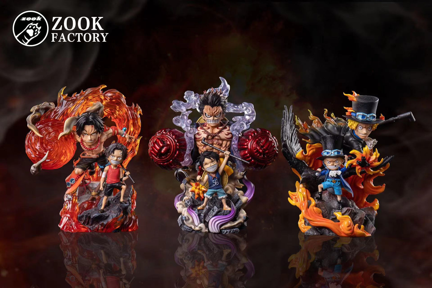 ZOOK FACTORY STUDIO – ONE PIECE: THREE BROTHERS SERIES, LUFFY [IN STOCK]