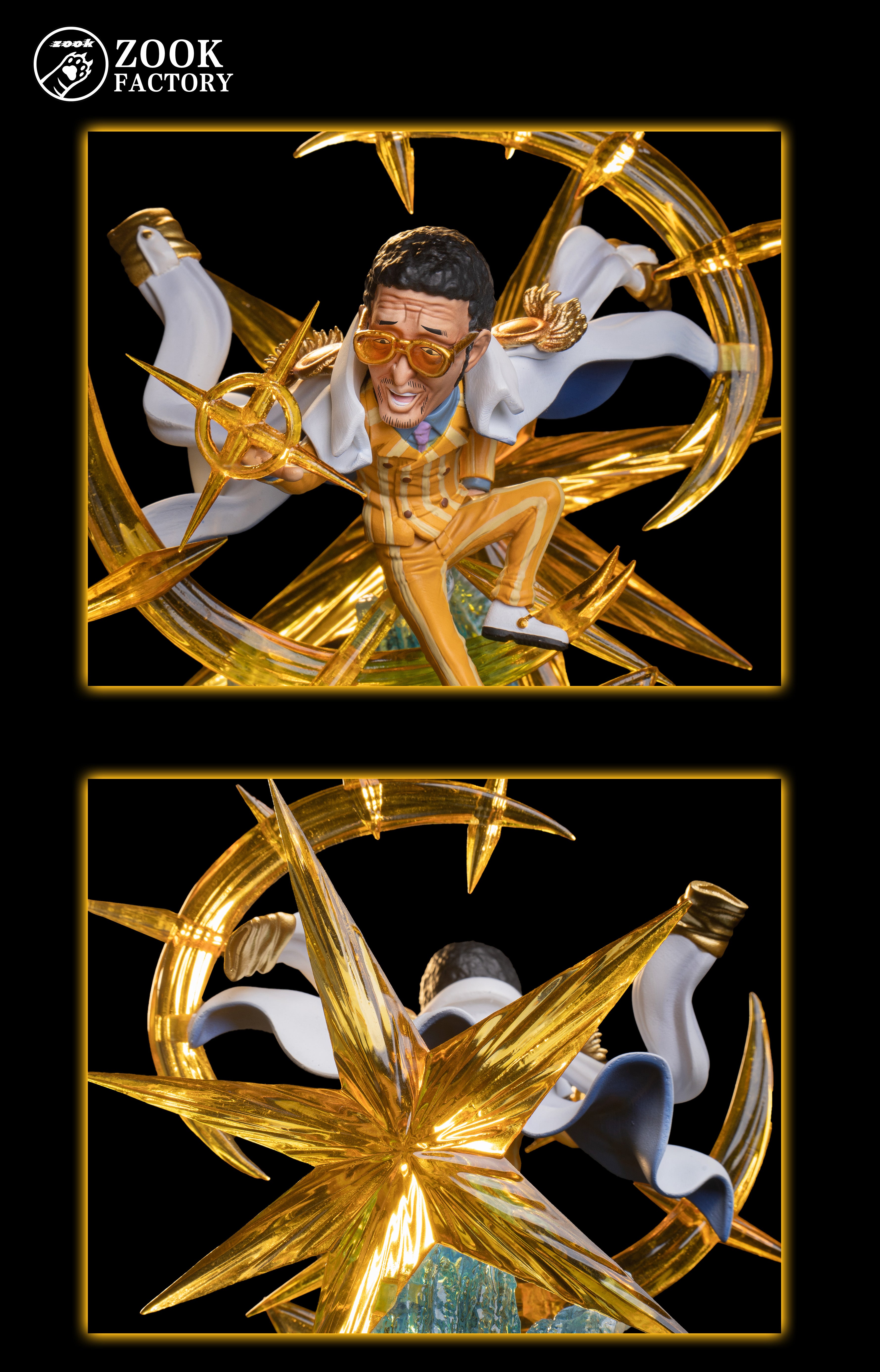 Tree Admerals ZOOK FACTORY STUDIO – ONE PIECE: THREE ADMIRALS SERIES 3. KIZARU [SOLD ...