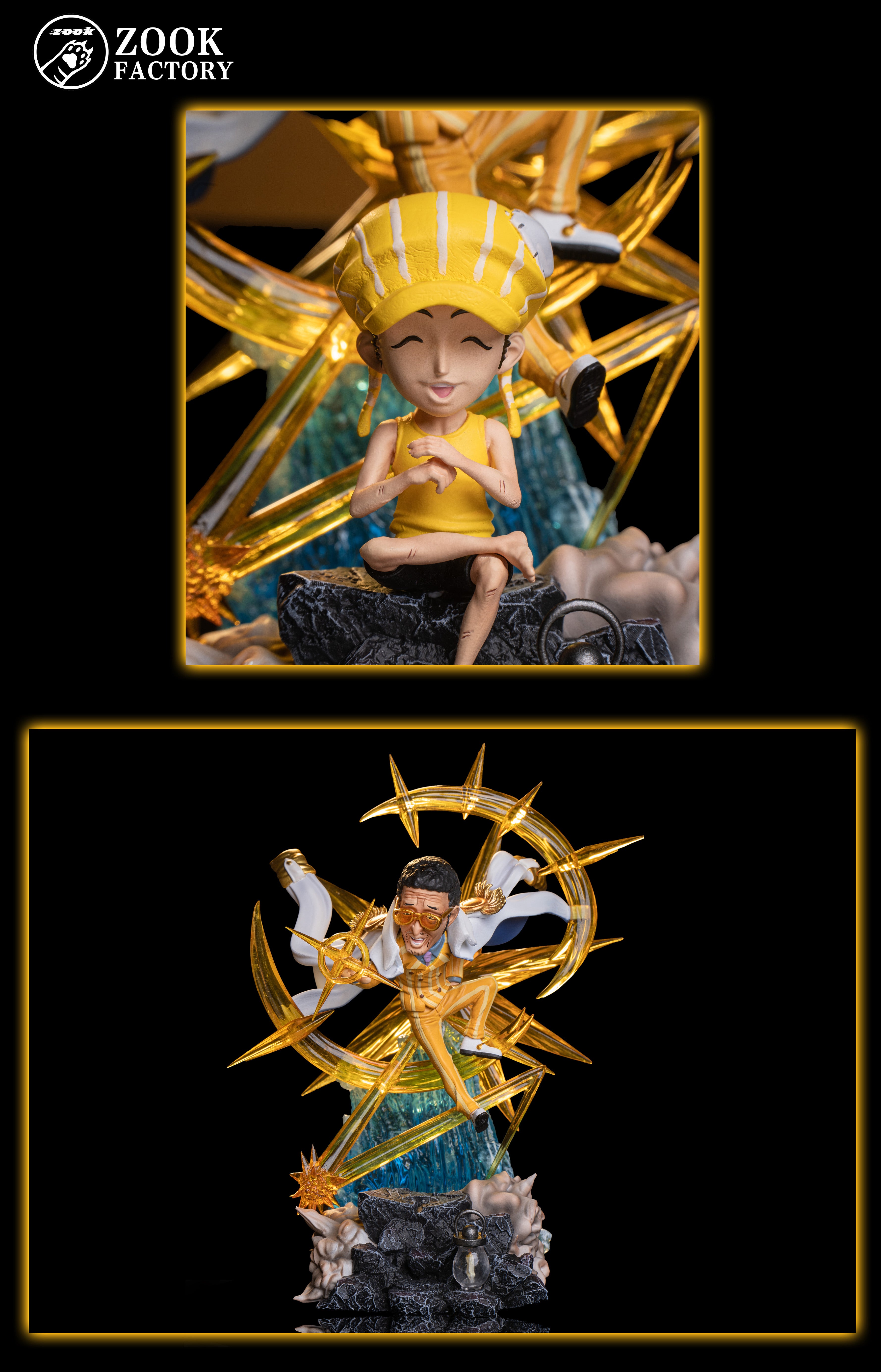 Tree Admerals ZOOK FACTORY STUDIO – ONE PIECE: THREE ADMIRALS SERIES 3. KIZARU [SOLD ...