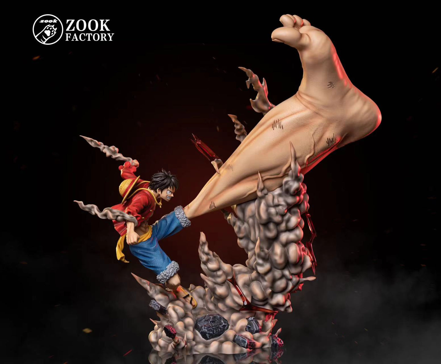 ZOOK FACTORY STUDIO – ONE PIECE: THREE BROTHERS POP SERIES 2. GIGANT AXE LUFFY [IN STOCK]