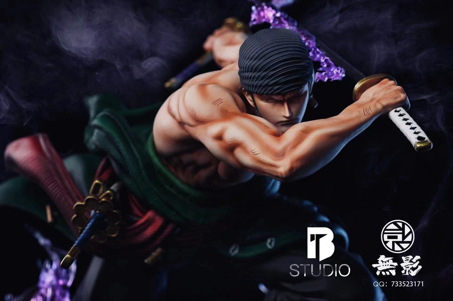 BT STUDIO - ONE PIECE: RORONOA ZORO AND SHIMOTSUKI RYUMA [SOLD OUT]