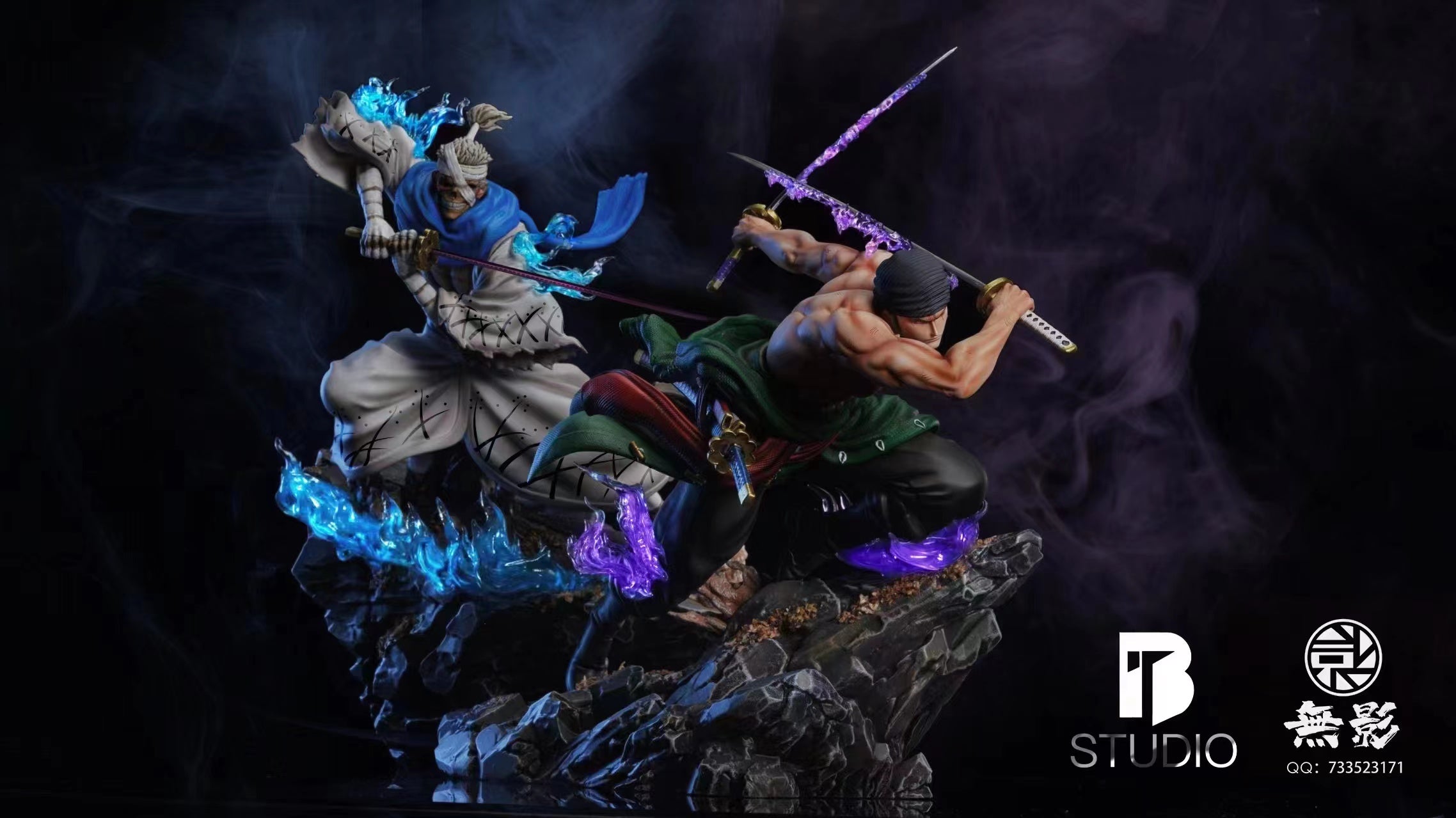 BT STUDIO - ONE PIECE: RORONOA ZORO AND SHIMOTSUKI RYUMA [SOLD OUT