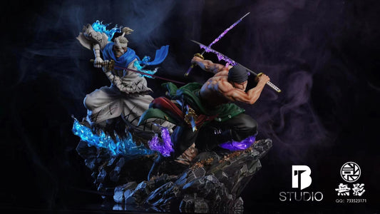 BT STUDIO - ONE PIECE: RORONOA ZORO AND SHIMOTSUKI RYUMA [IN STOCK]