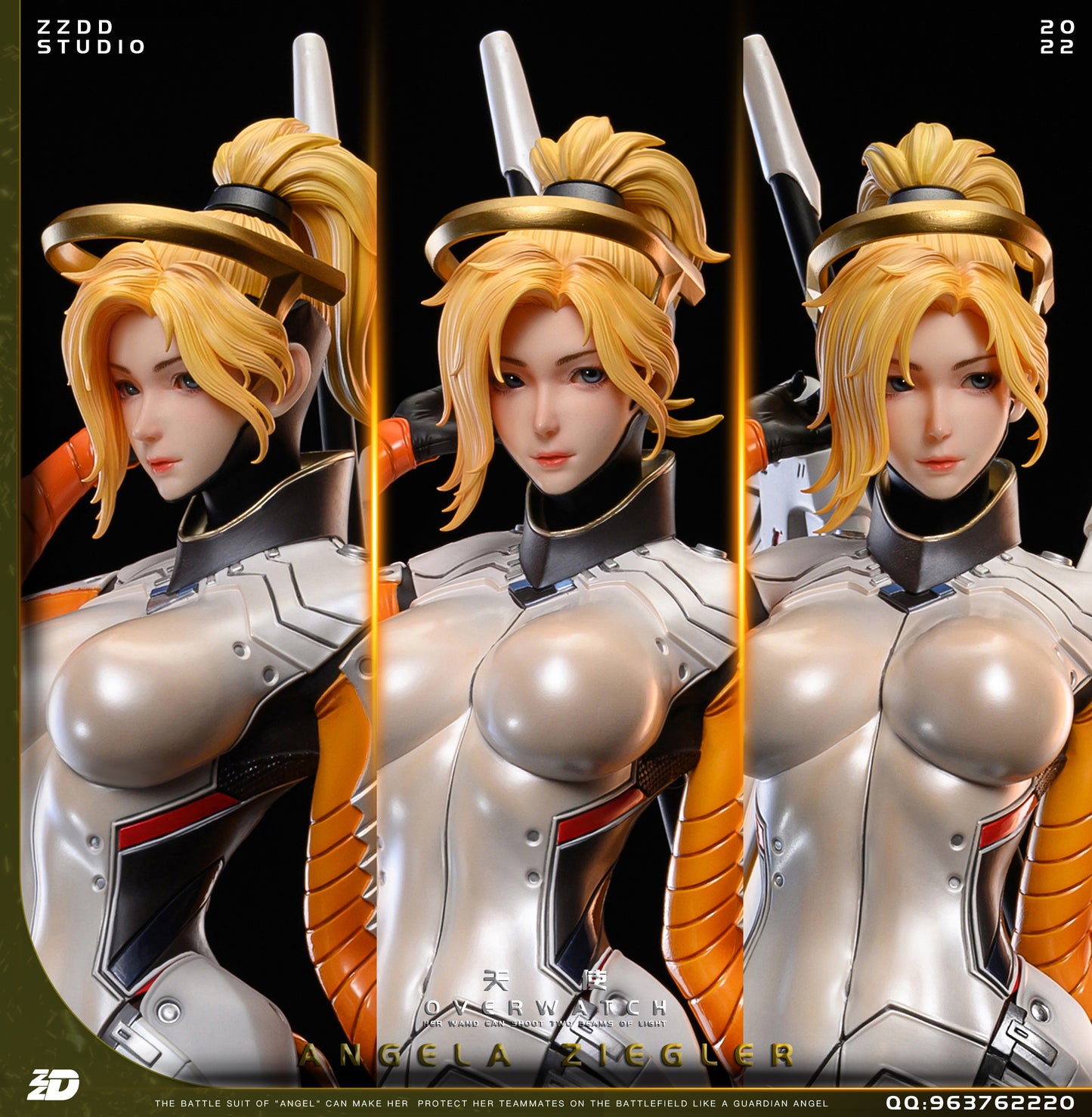 ZZDD STUDIO – OVERWATCH: ANGELA ZIEGLER, MERCY [IN STOCK]