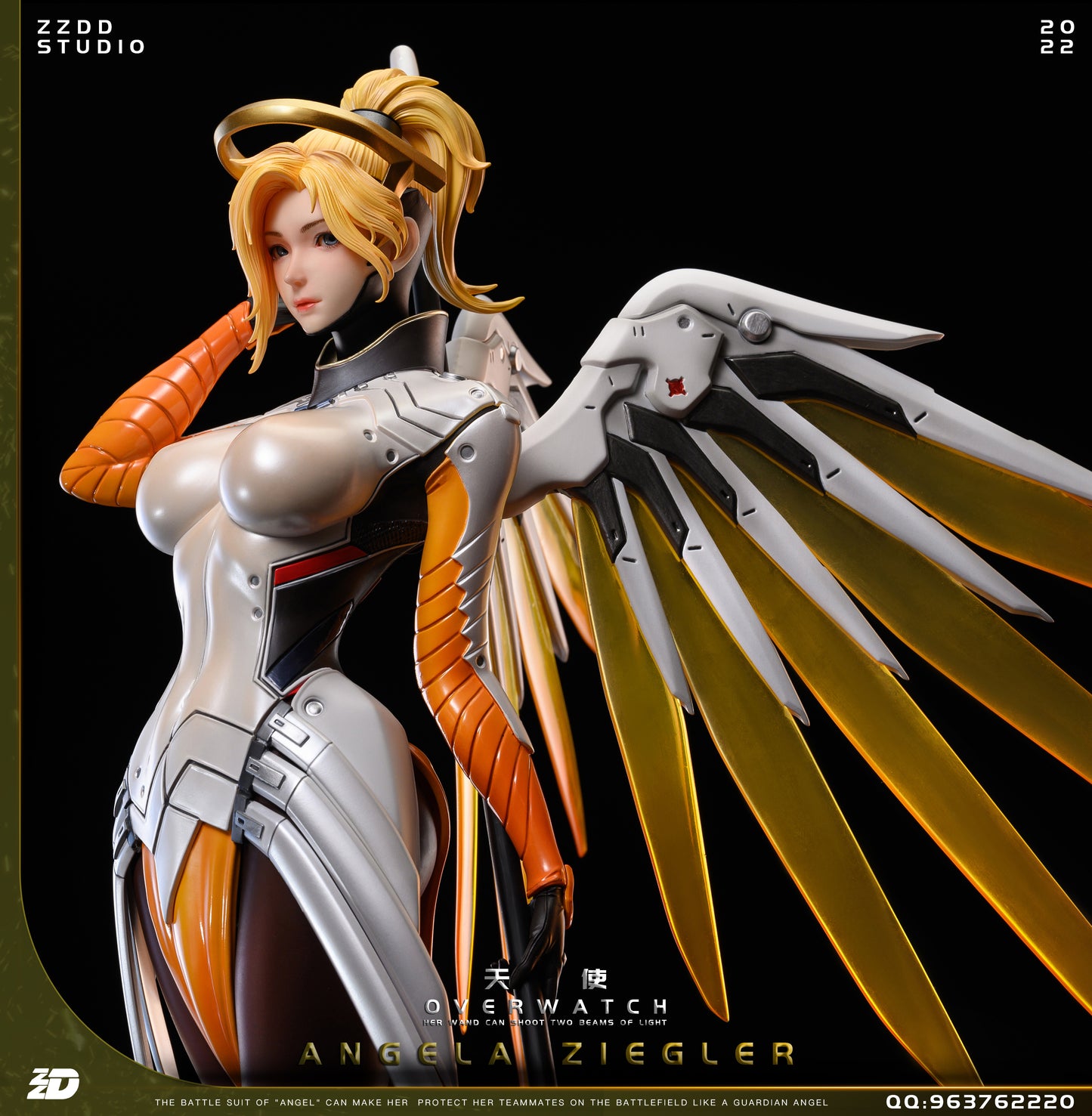 ZZDD STUDIO – OVERWATCH: ANGELA ZIEGLER, MERCY [IN STOCK]