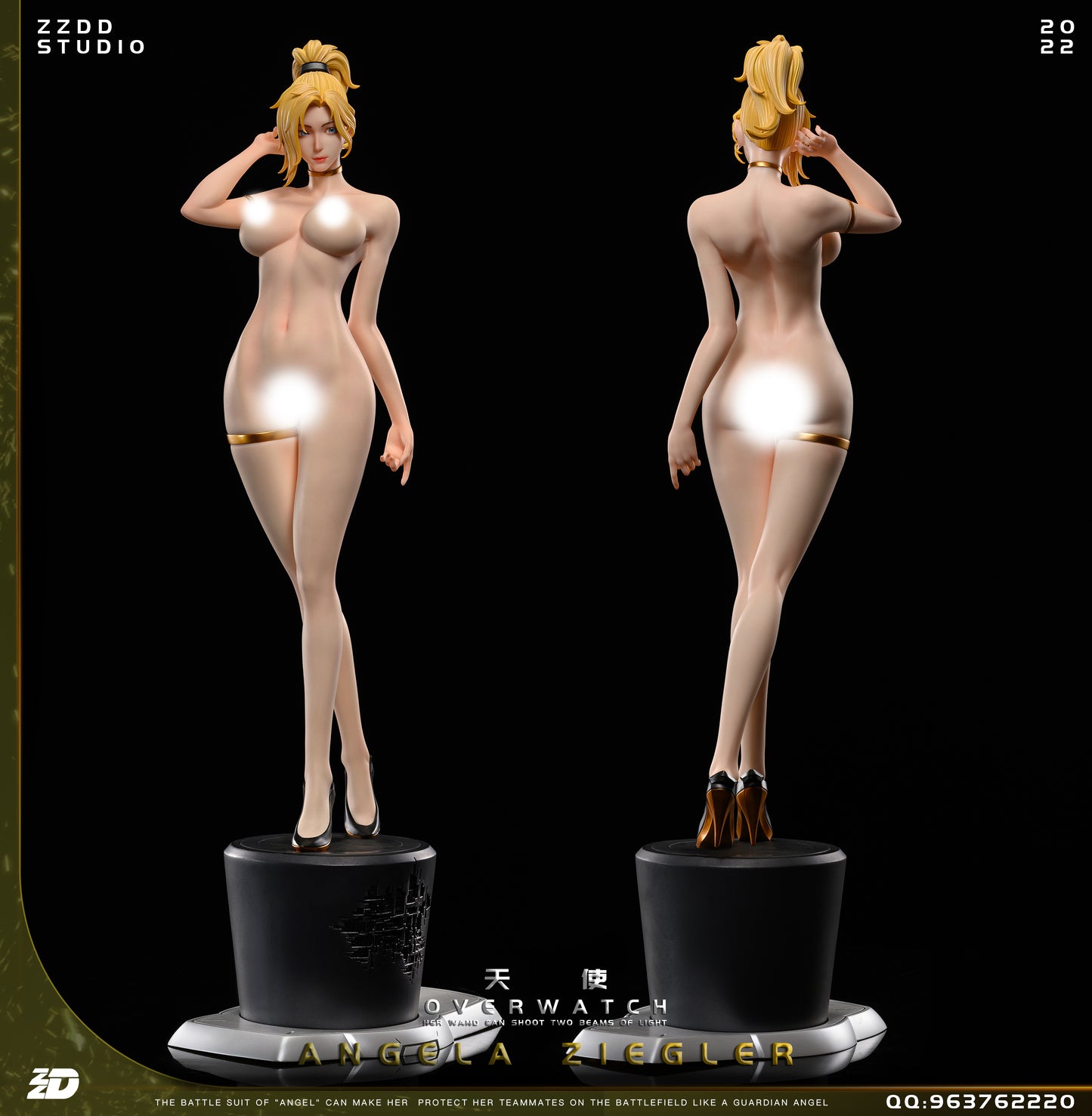 ZZDD STUDIO – OVERWATCH: ANGELA ZIEGLER, MERCY [IN STOCK]