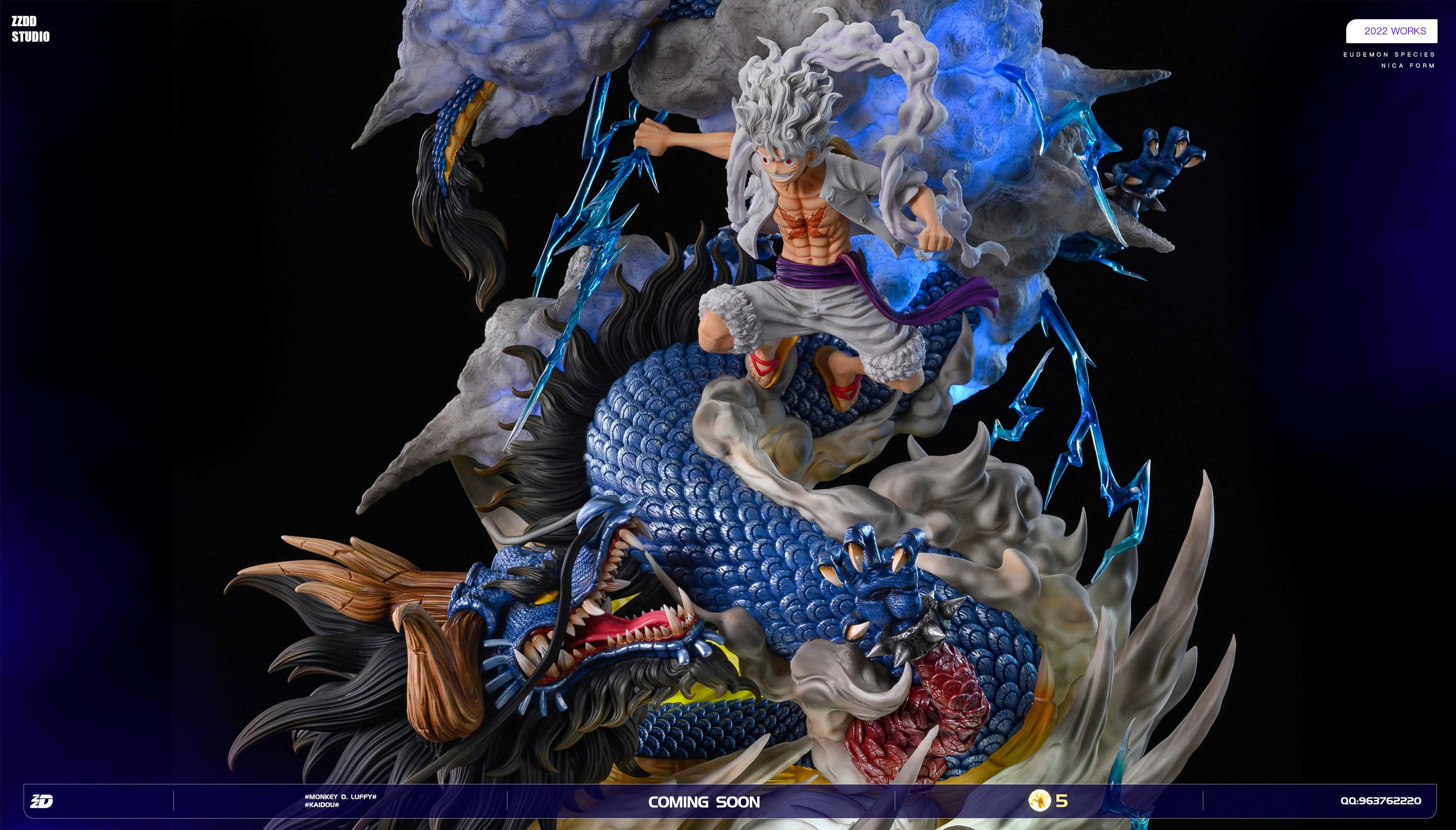 ZZDD STUDIO – ONE PIECE: NIKA LUFFY VS KAIDO [SOLD OUT] – FF
