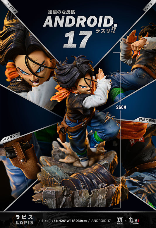 Z x DIM MODEL STUDIO – DRAGON BALL Z: BATTLE IN THE FUTURE SERIES, ANDROID 17 [IN STOCK]